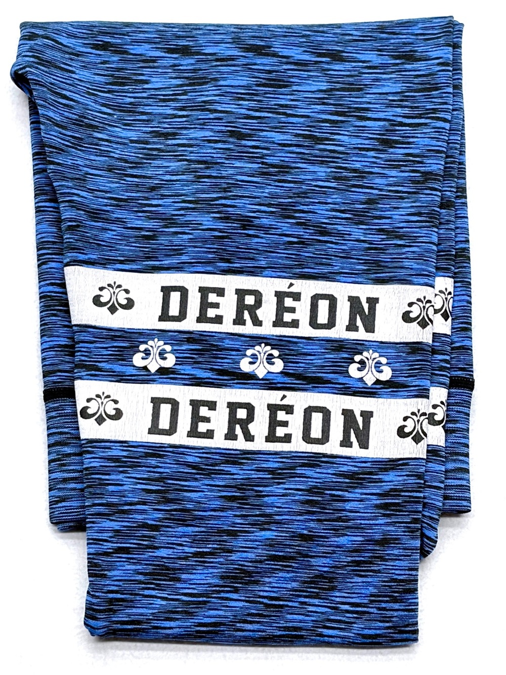 Dereon Beyoncé Leggings Blue Space Dye Logo Plus Size 1X 2X Vintage